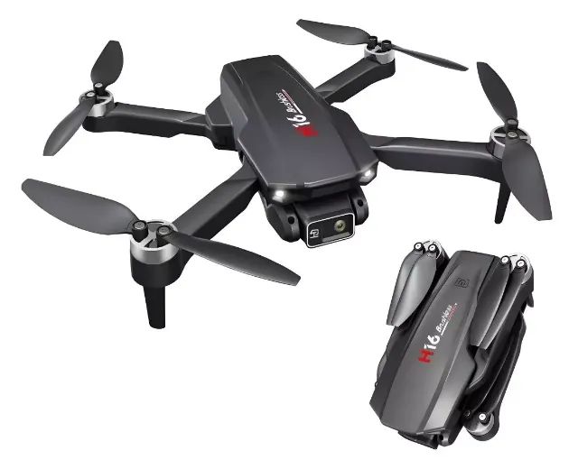 Drone H16 Motor Brushless 4k Duas Câmeras - Foto 2