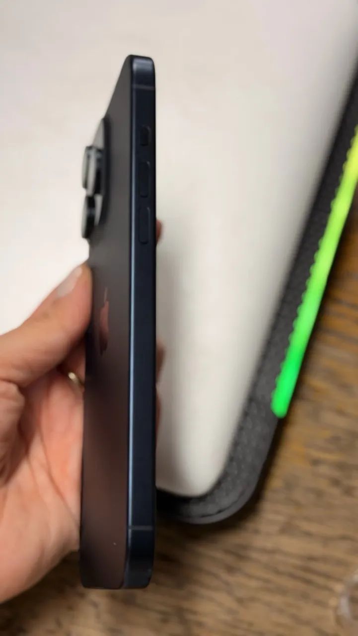 iPhone 15 Pro Max 256GB Azul - Impecável - Original - Foto 4
