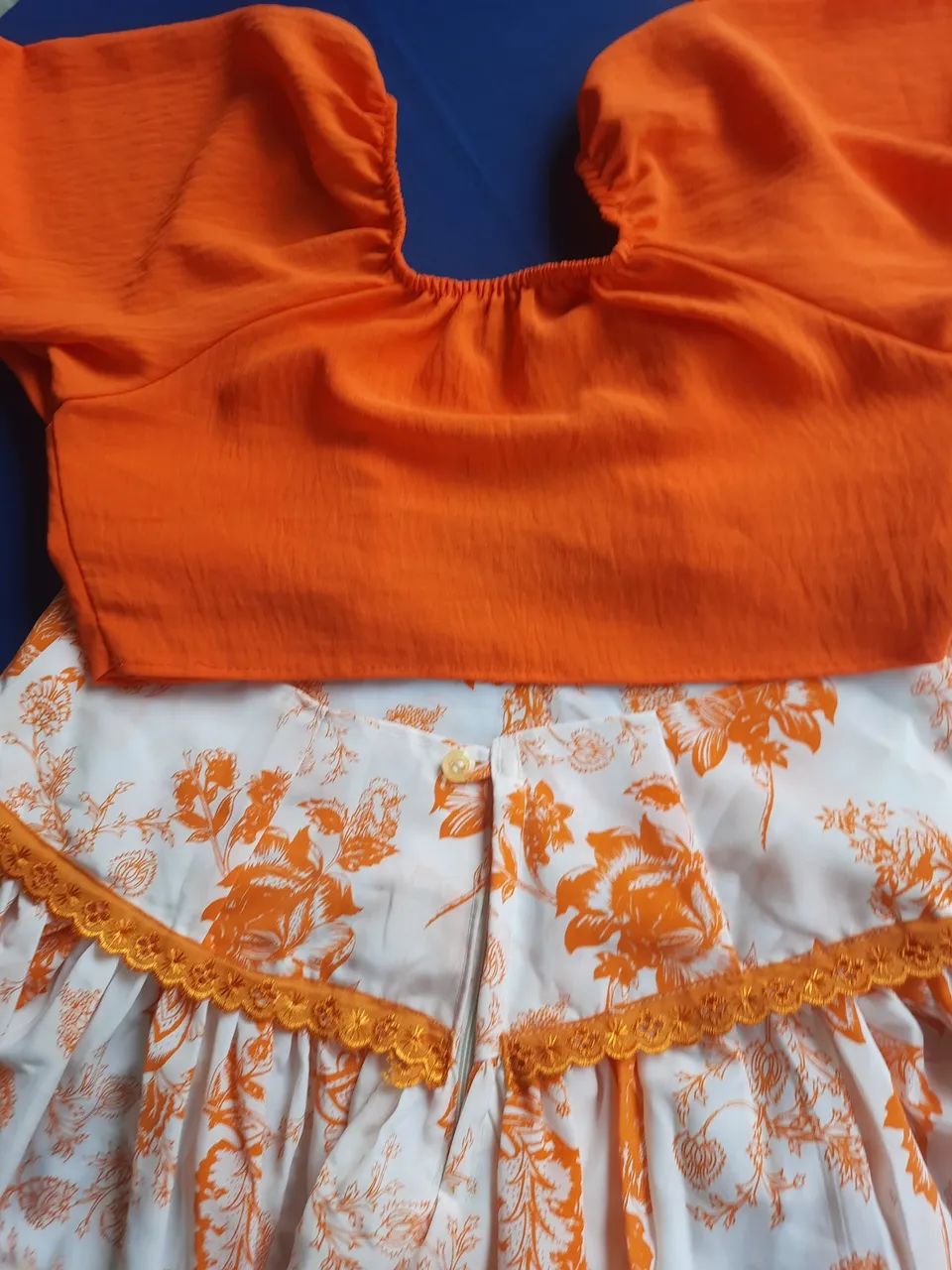 Conjunto de saia e top junino - Foto 4