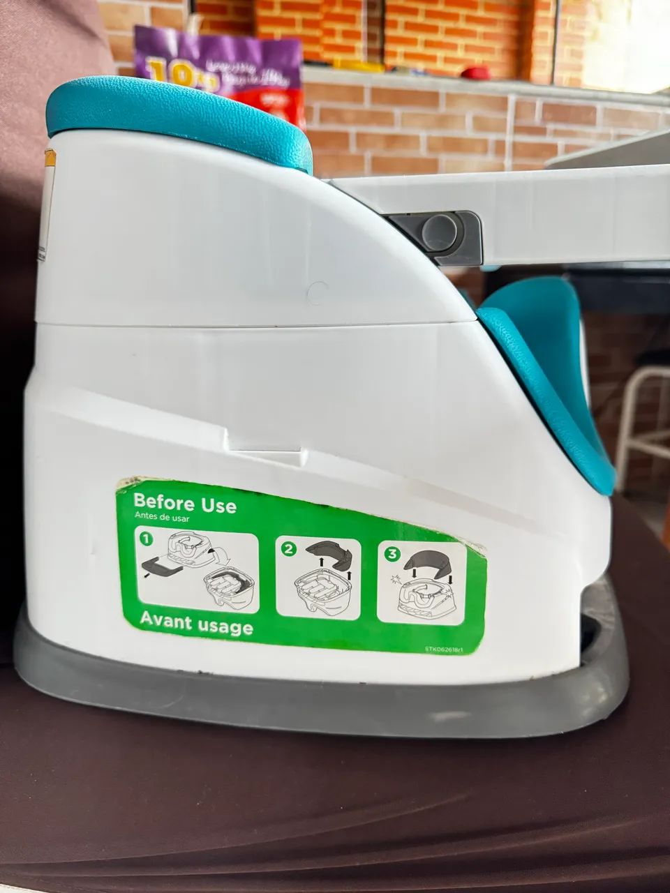 Cadeira de Alimentação 2 em 1 portátil - Foto 3