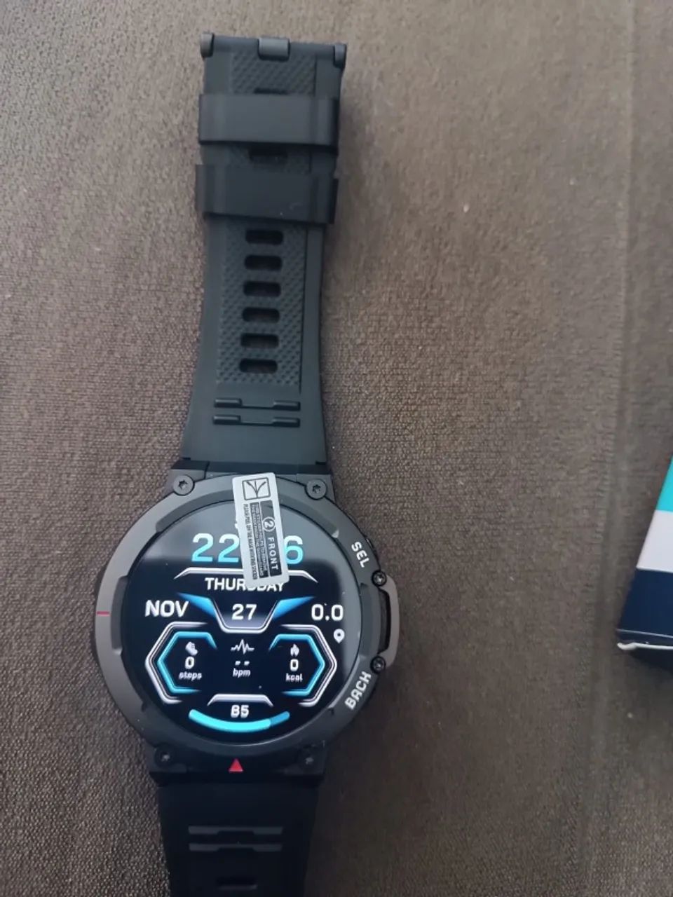 Smartwatch Colmi V70 com Película aplicada + 1 Película de Brinde