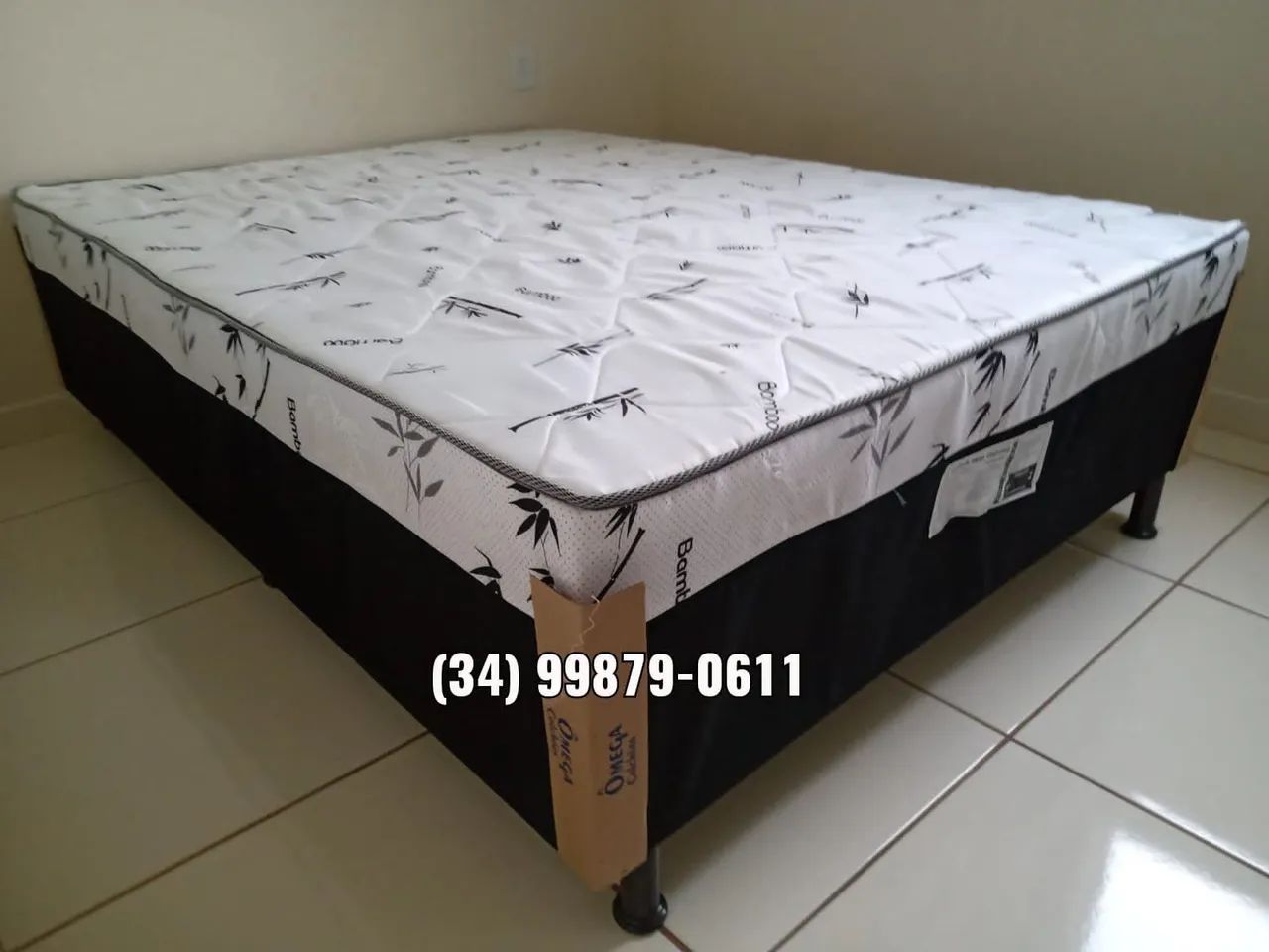 Cama Box Casal Ômega Nova com Entrega Grátis  - Foto 3