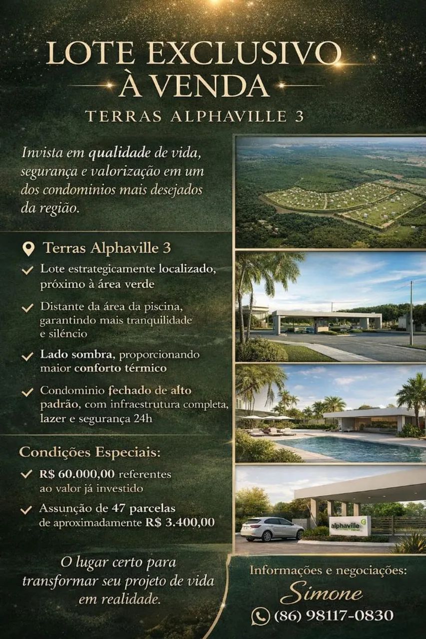 Lote no Terras Alphaville 3
