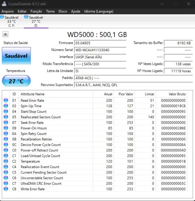 LOTE HDs western digital 100% saudaveis - Foto 2