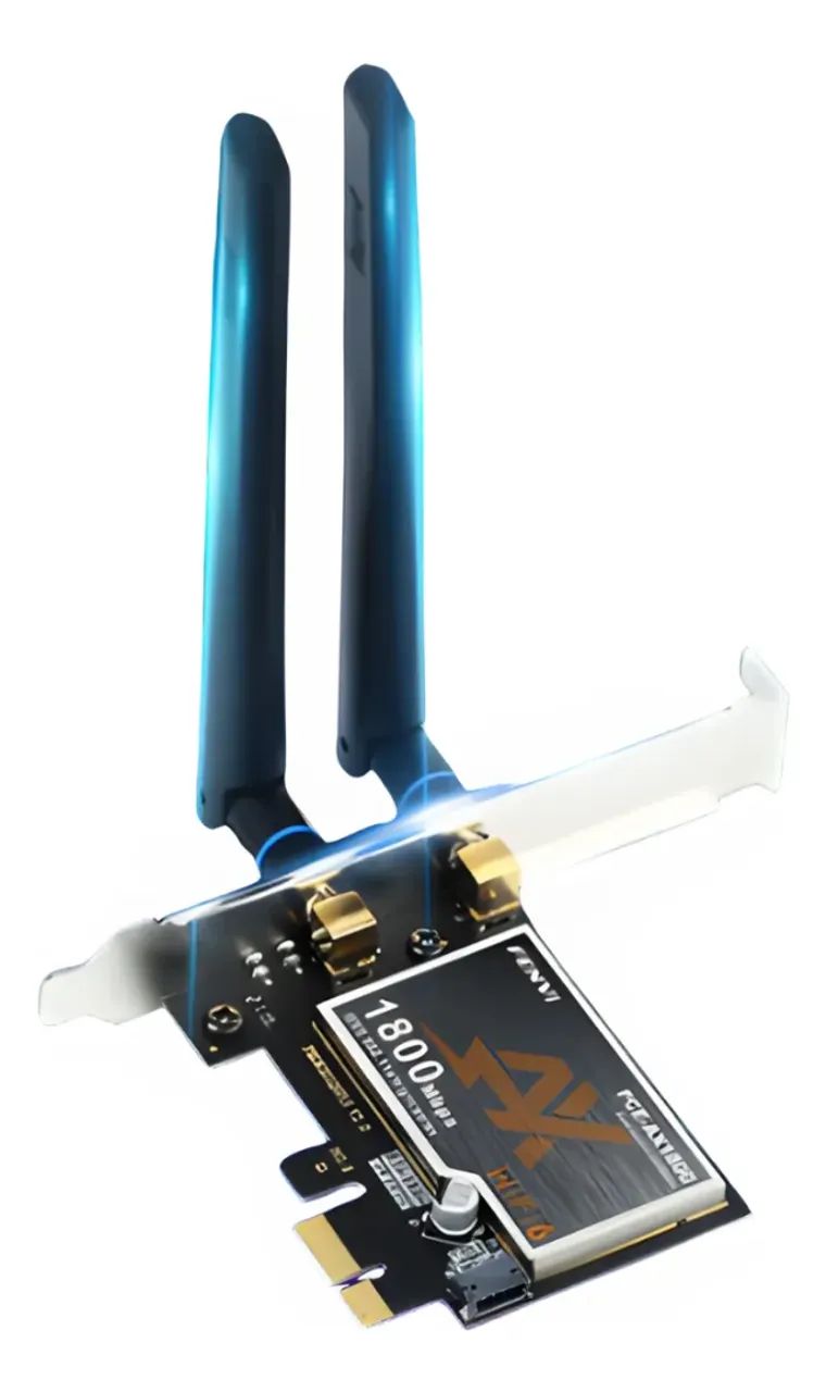 Placa de Rede Wi-Fi 6 e Bluetooth 5.2 Fenvi AX1800 - Foto 2