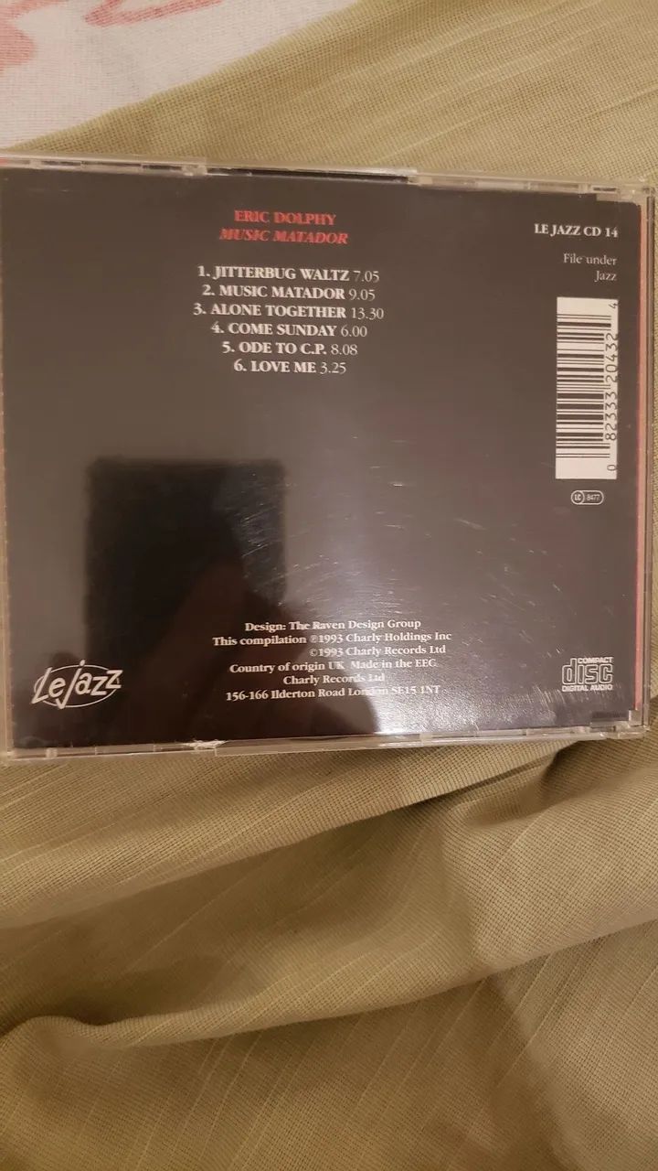 CD DE JAZZ ERIC DOLPHY IMPORTADO  - Foto 2