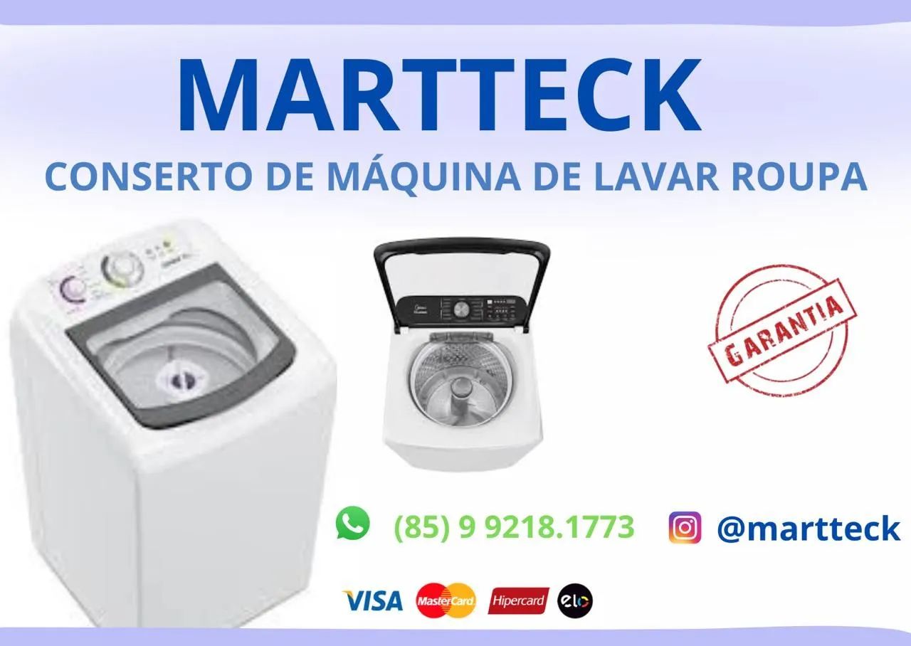 Conserto de máquina de lavar 