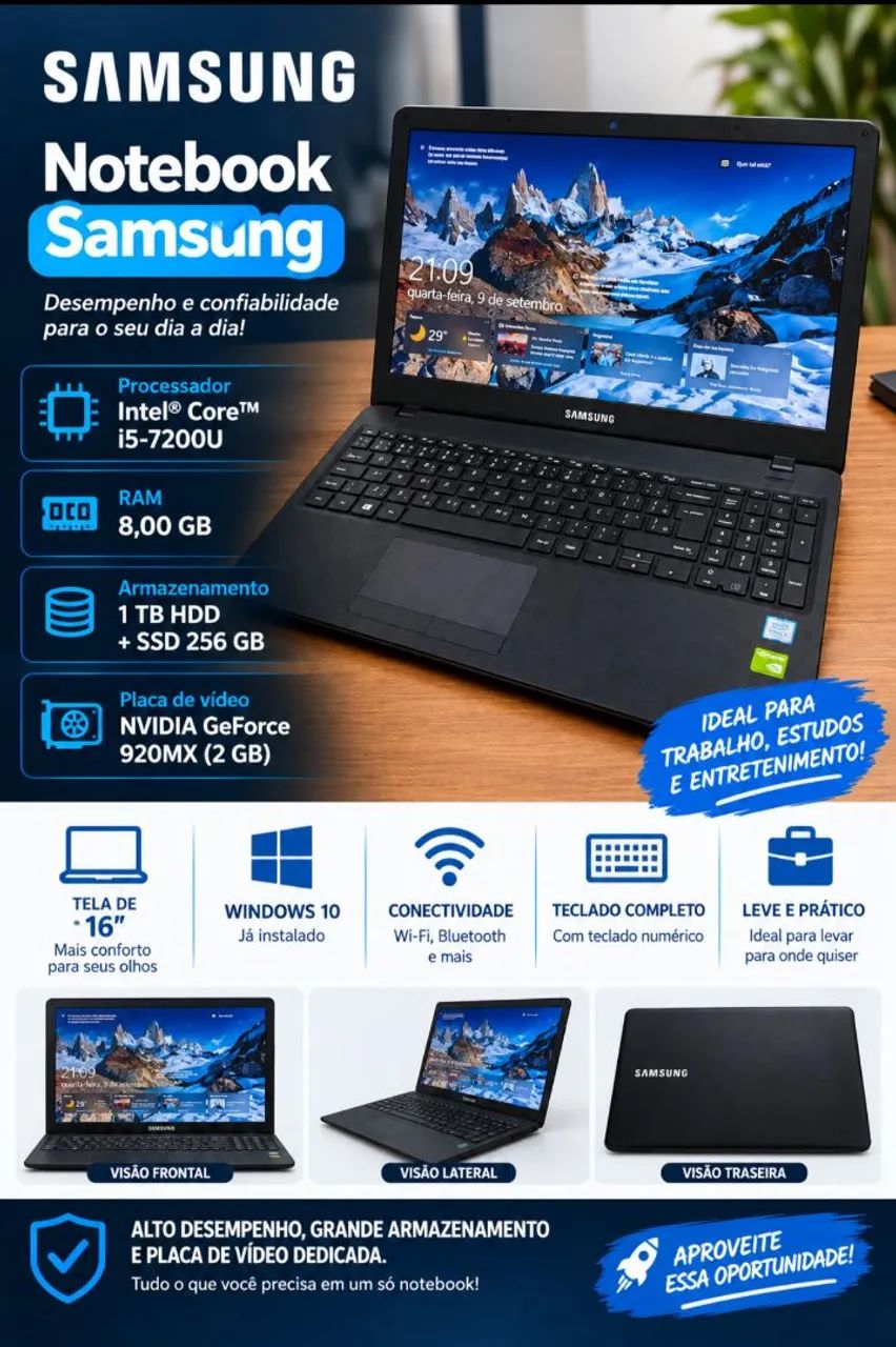 Notebook Samsung