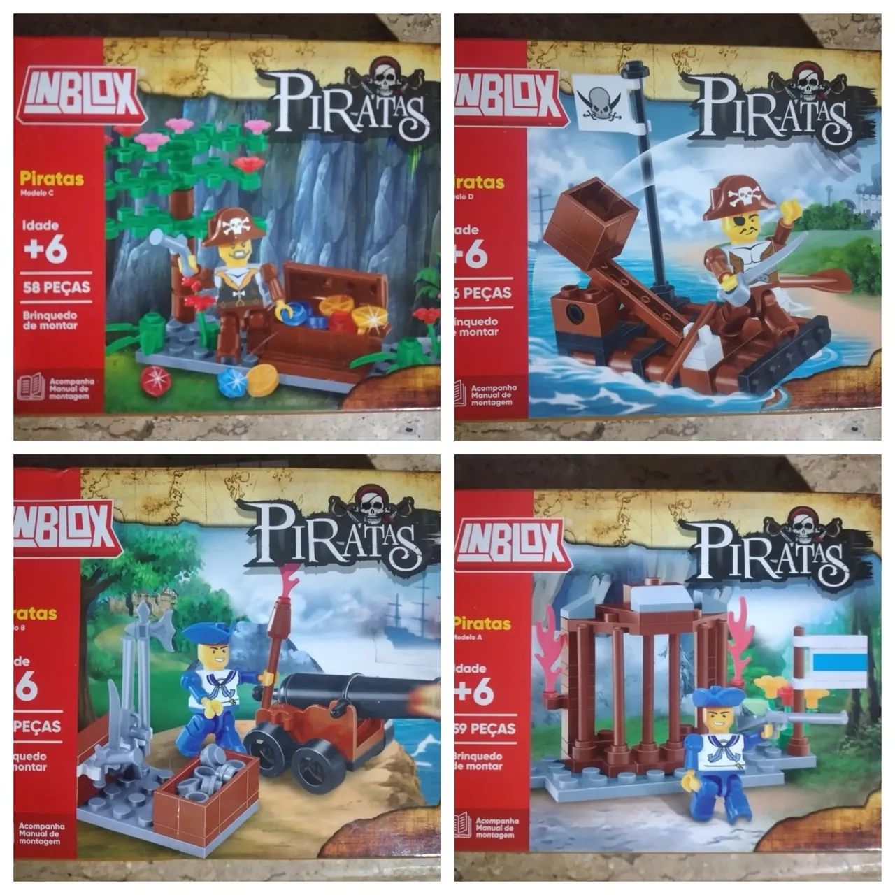 Brinquedos de montar compatíveis com lego - Brinquedos e Jogos