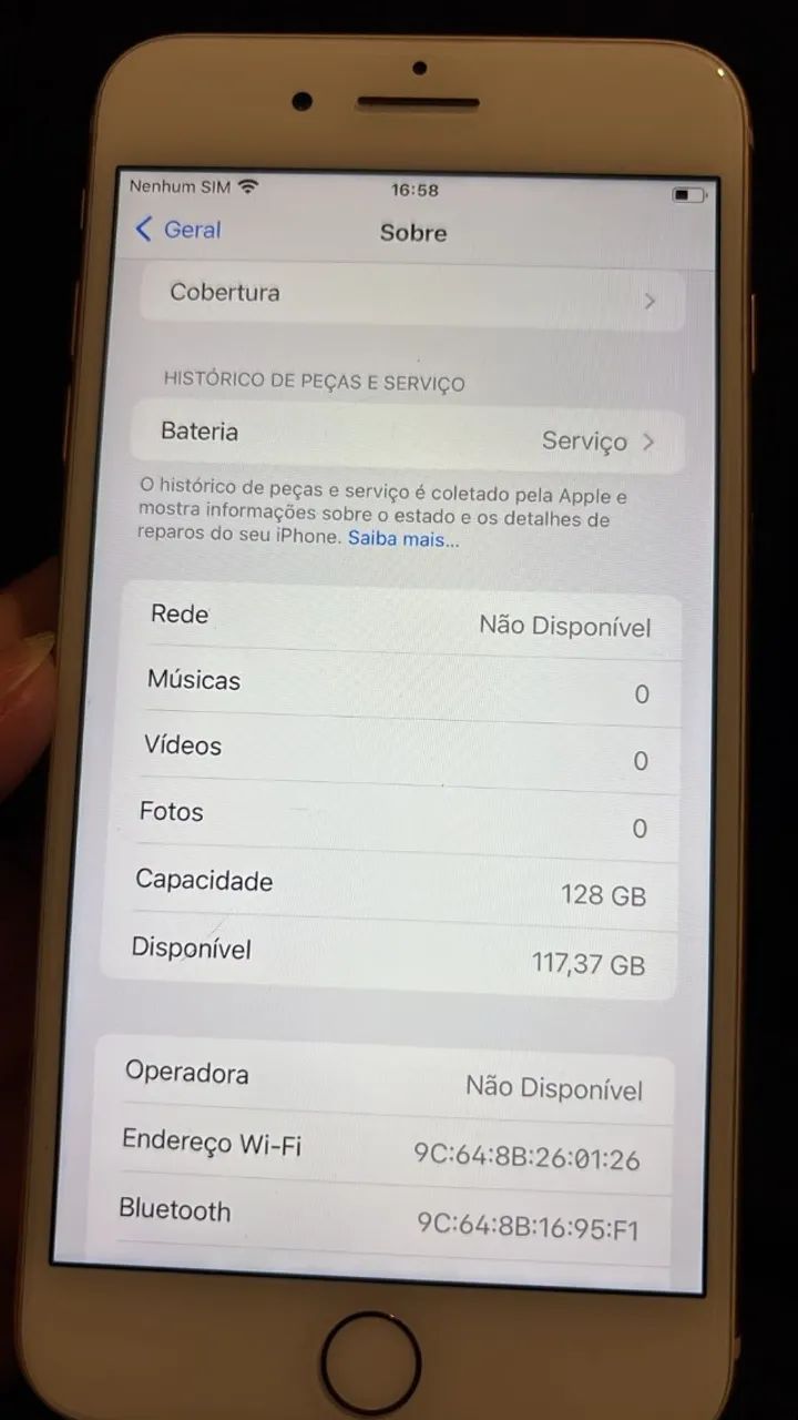 iphone 8 plus com caixa - Foto 2