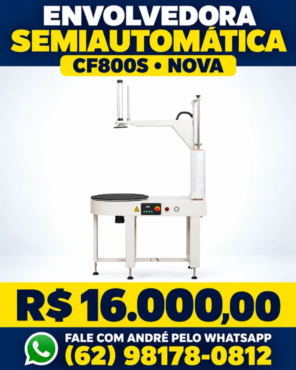ENVOLVEDORA SEMI AUTOMATICA