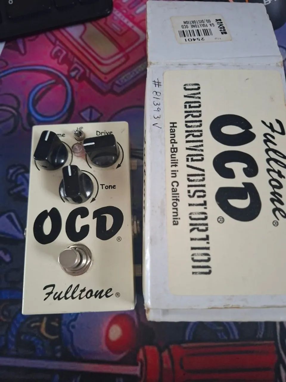 Pedal Fulltone OCD original v1.7