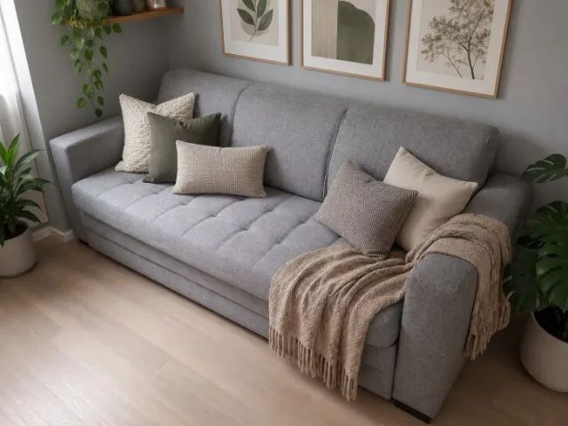 Sofá-cama 3 lugares - Excelente estado - Foto 2