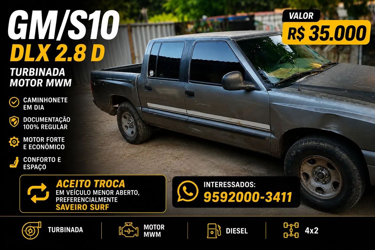 Chevrolet S10 Blazer DLX 2.8 4X4 TB Interc. Diesel 2004