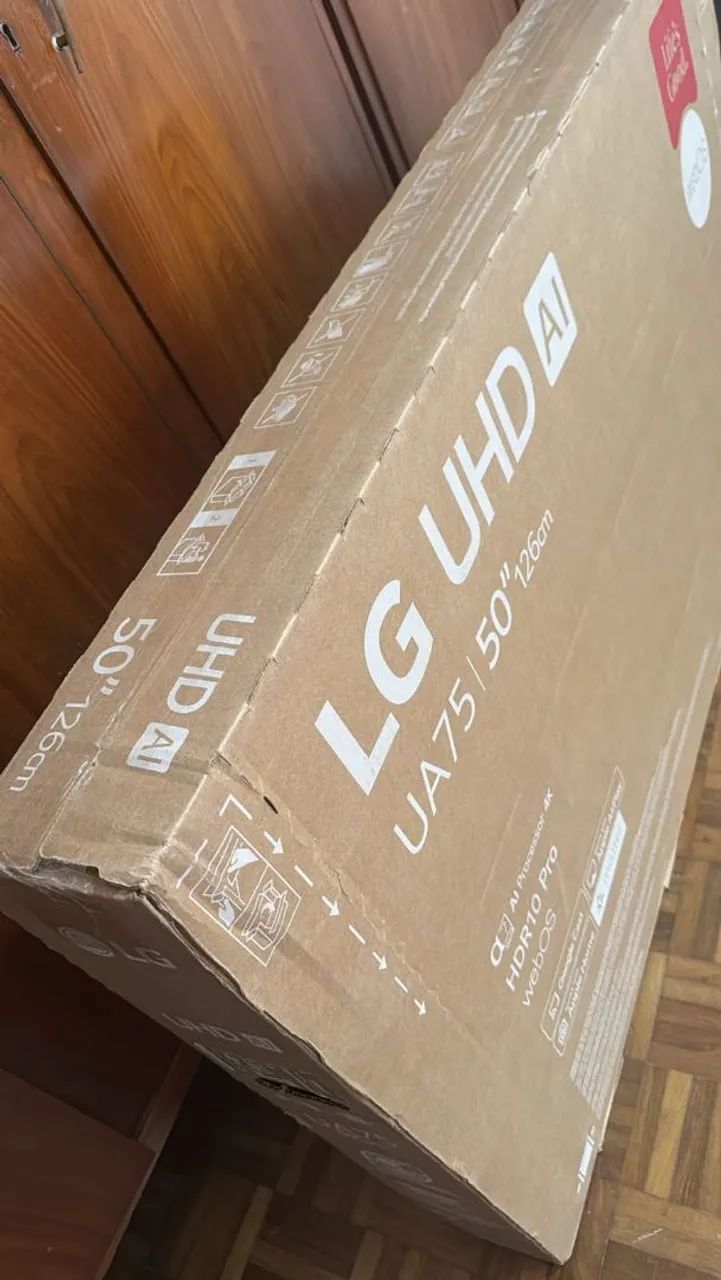 Smart TV LG 50 Polegadas - Nova com garantia - Foto 2