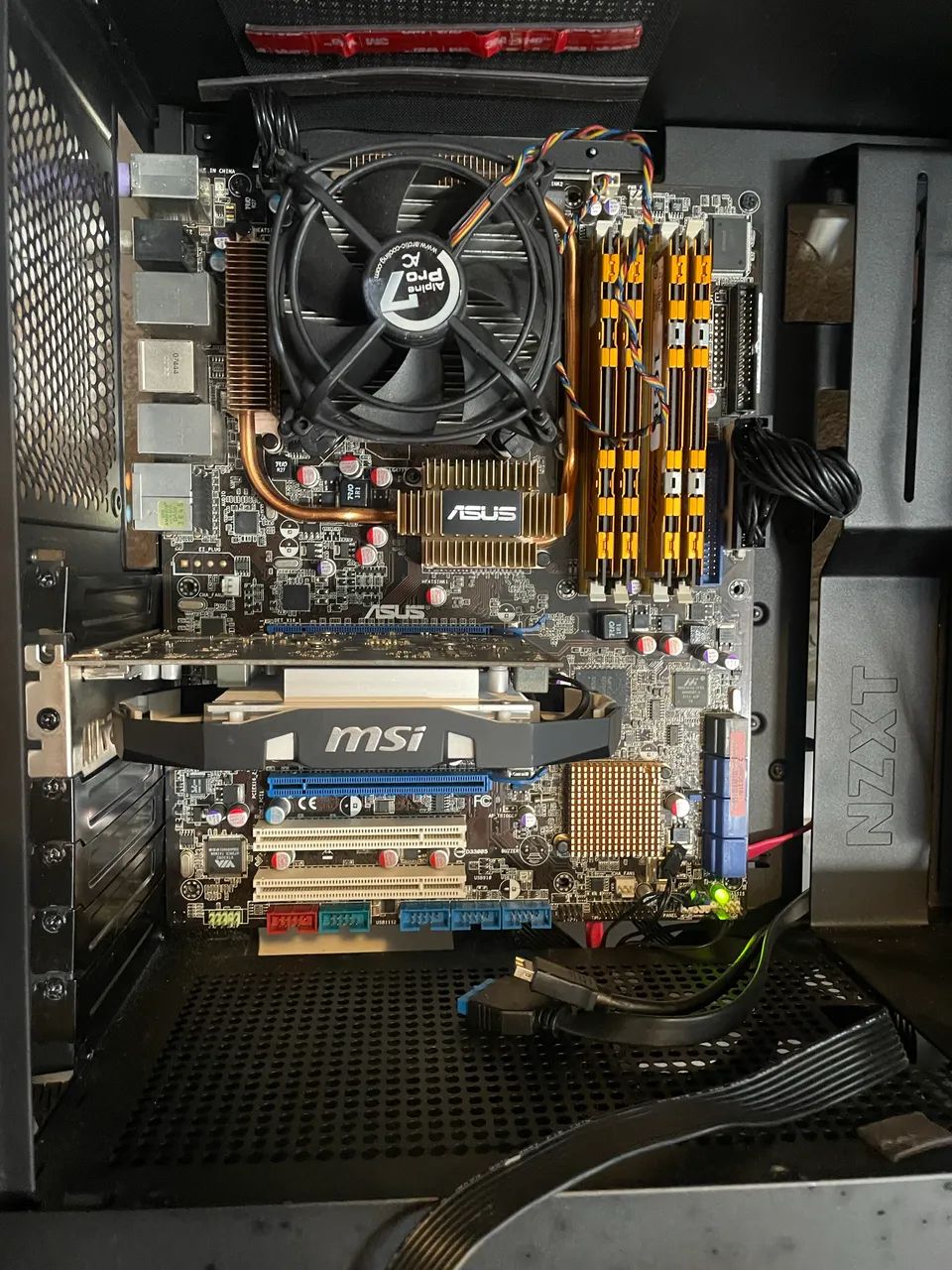 KITPLACA MÃE X38 775 CORE2QUAD