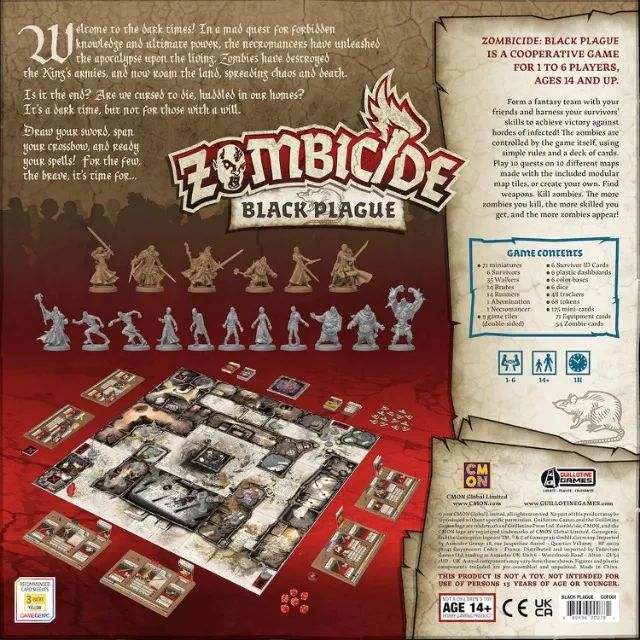 Jogo Zombicide Black Plague - Foto 3