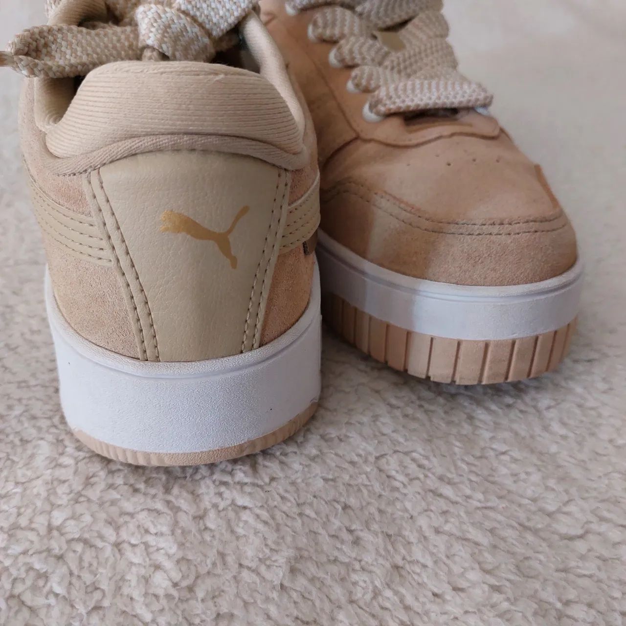 tênis feminino puma bege 38 - Foto 3