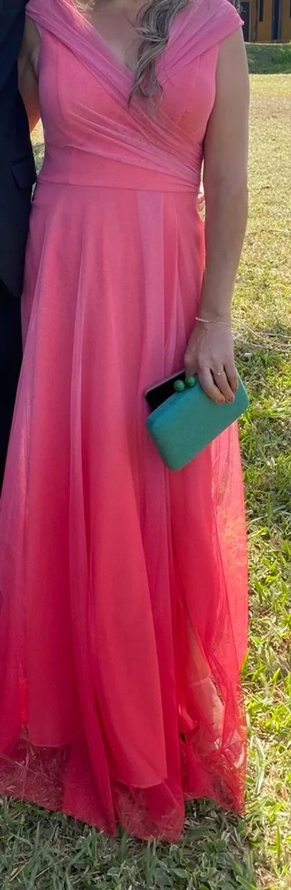 Vestido de Festa Rosa - Foto 4