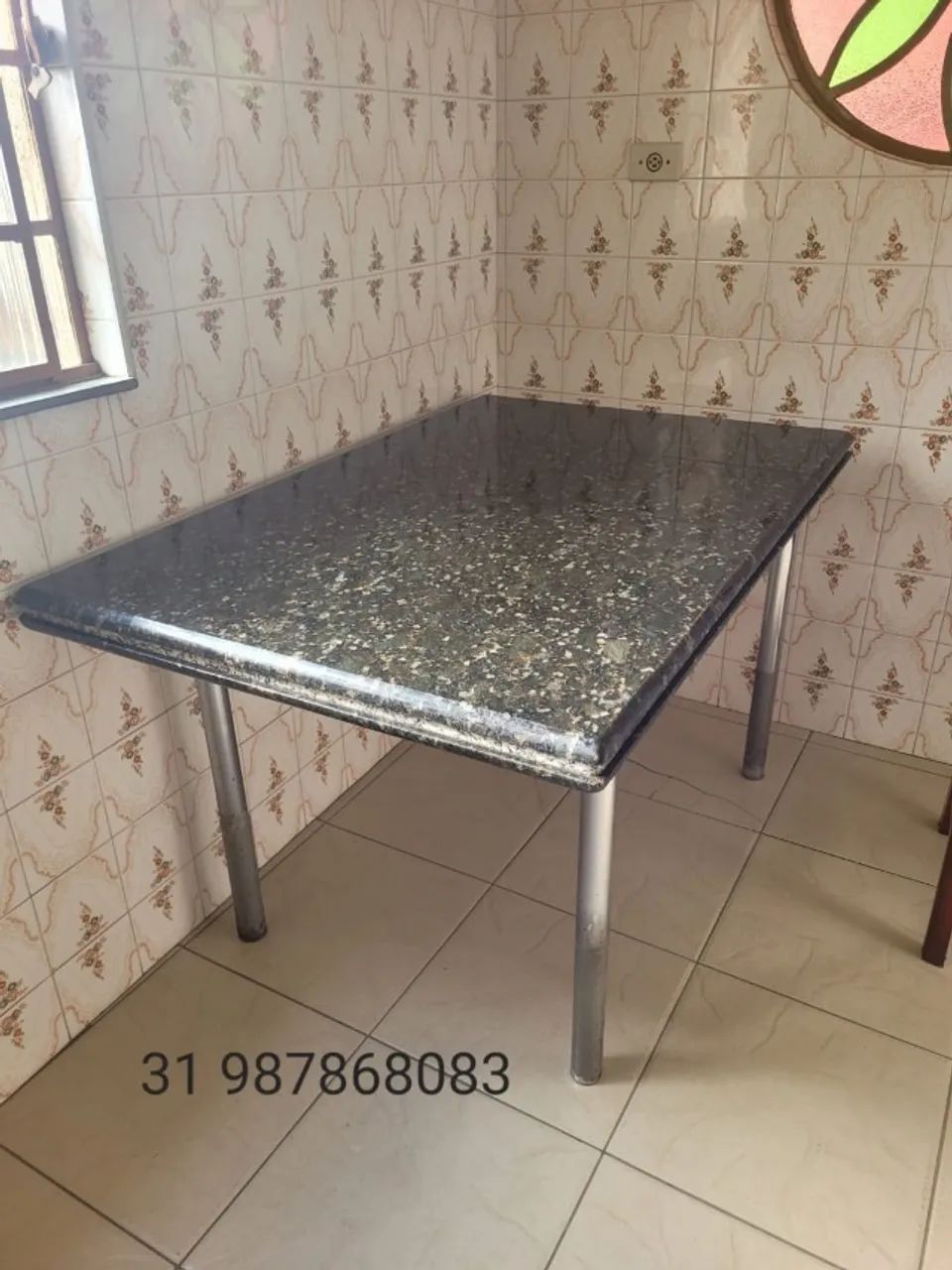 Mesa de cozinha em granito - Foto 2