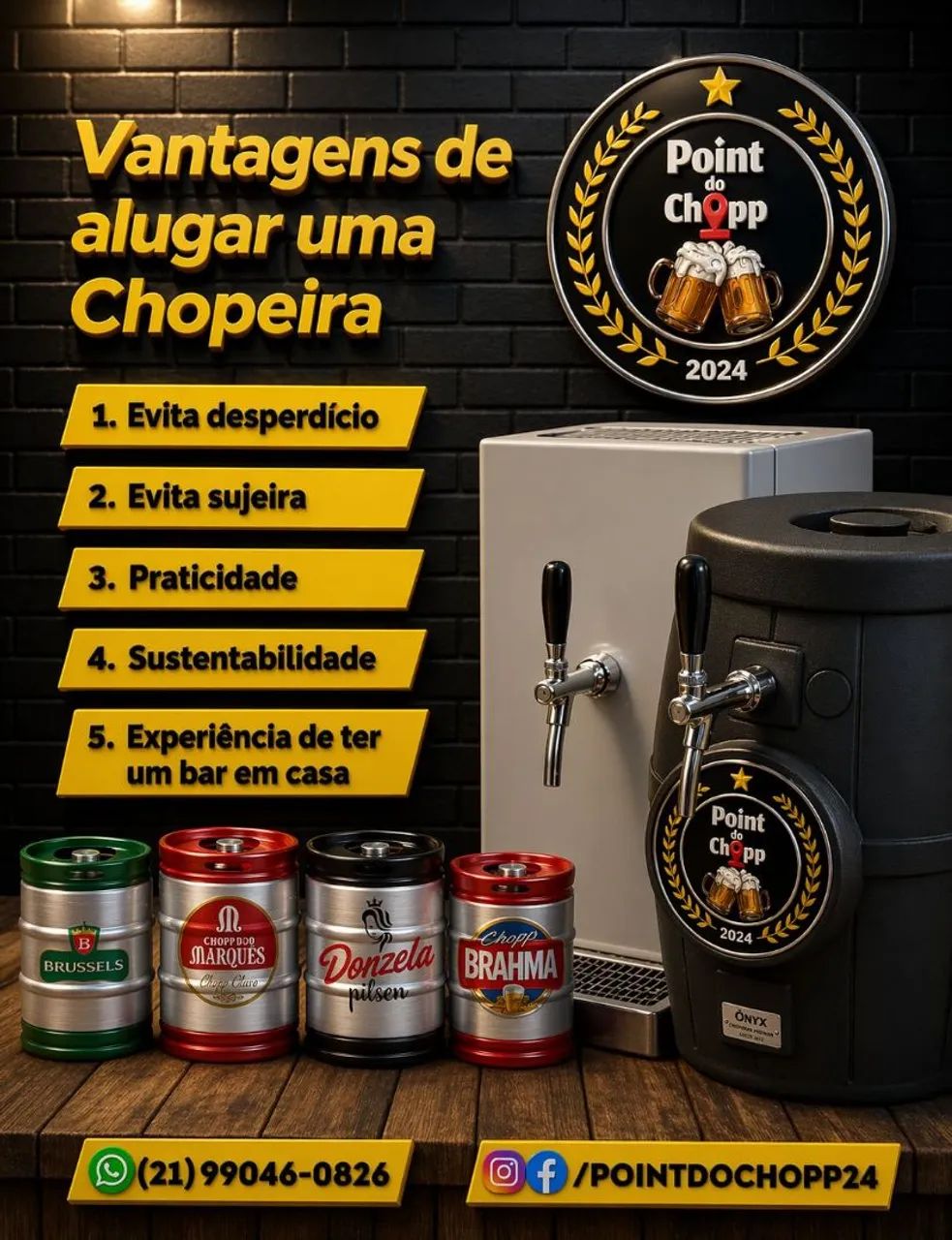 Aluguel de chopeira e venda de barril  - Foto 3