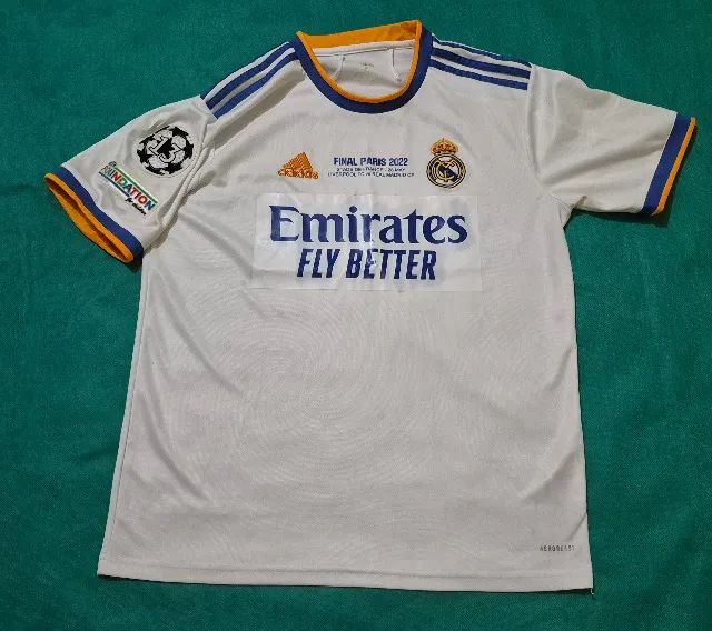 Camisa Real Madrid Final Champions League 2022 Kroos 8 - Roupas