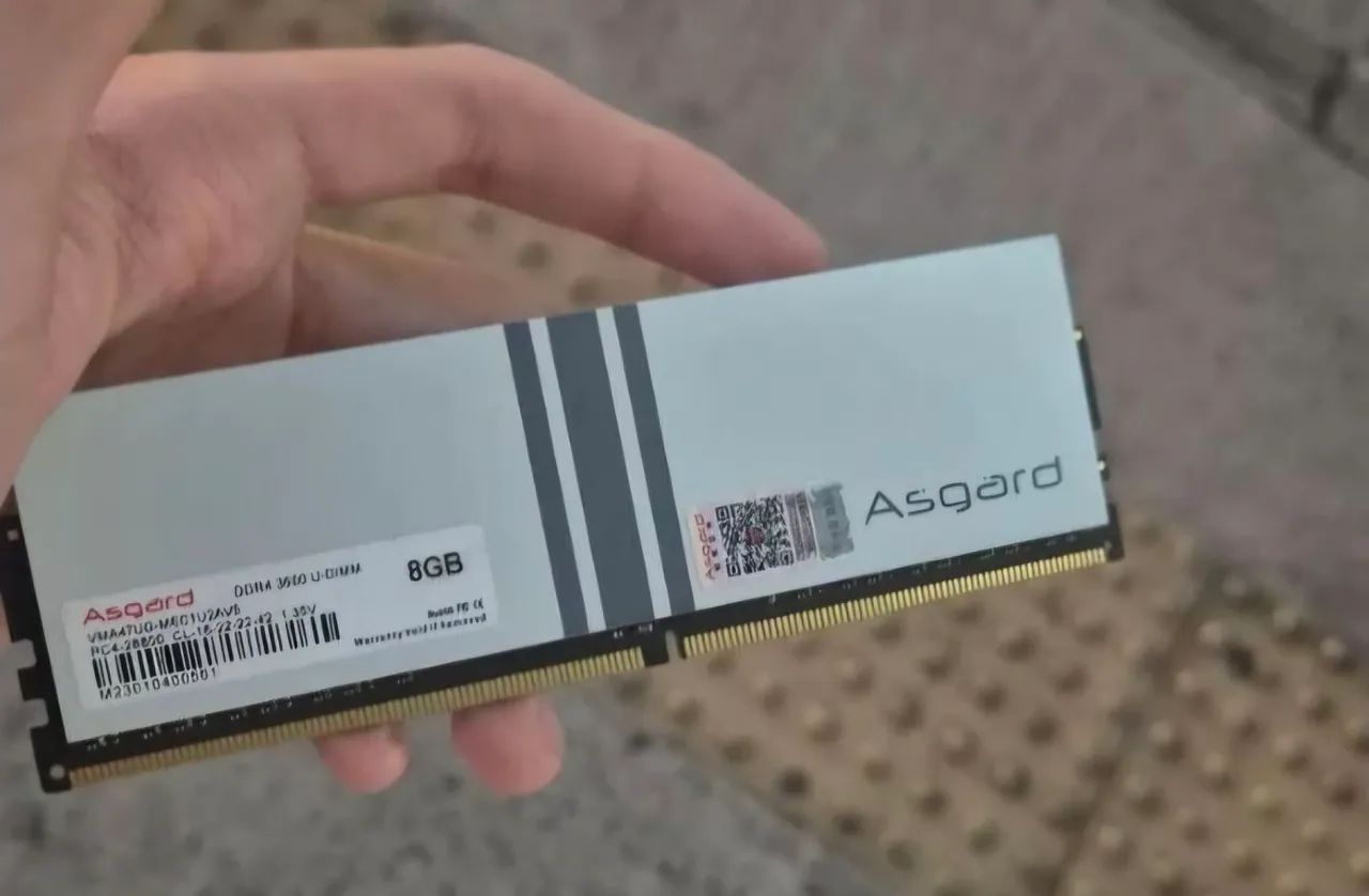 Memoria Ram Asgard 8gb 3600MHZ