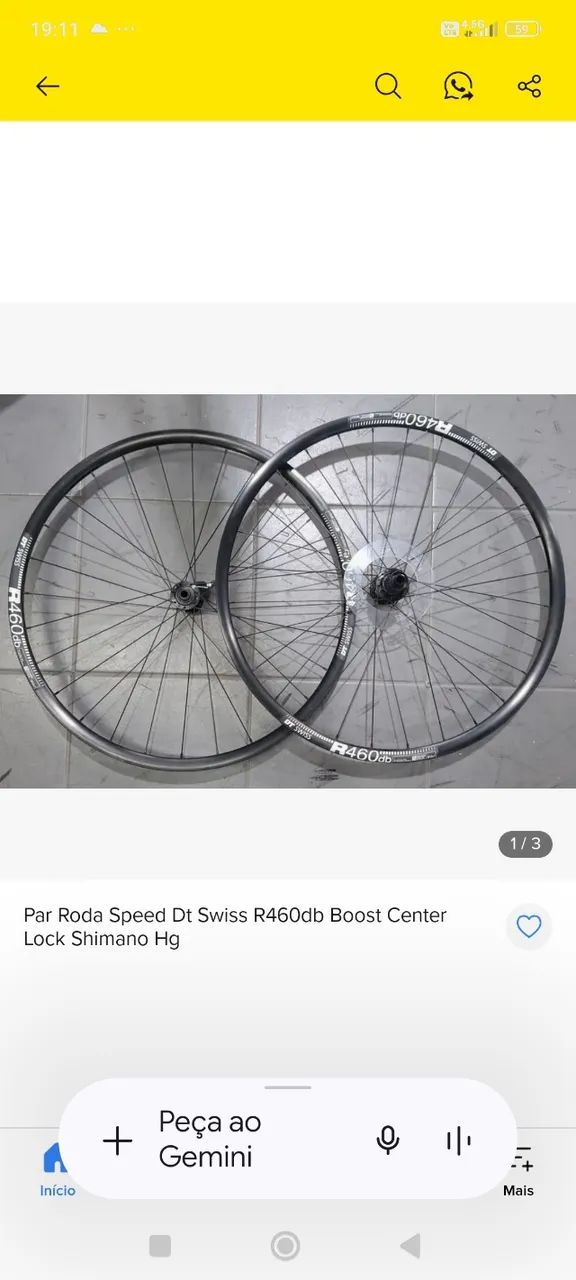 Par de rodas speed 700C