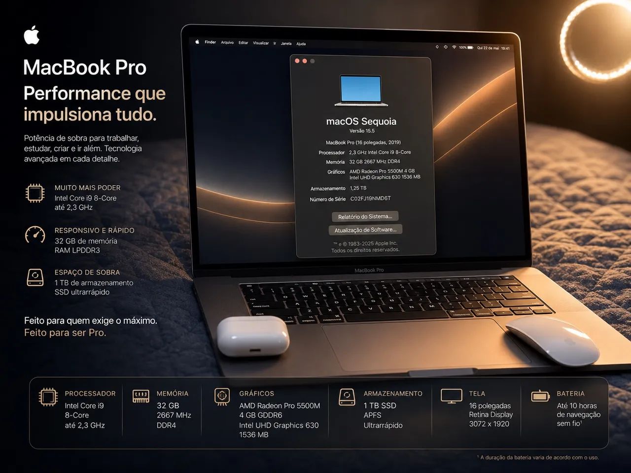 MacBook Pro. 32gb, 1tb ssd - Notebooks - Recreio dos Bandeirantes