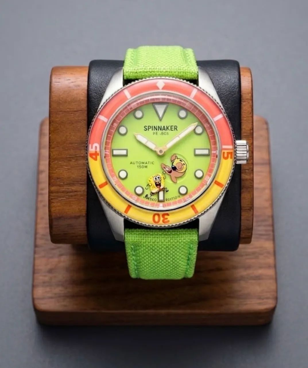 Relógio Spinnkaer Bob Sponja Edição Limitada Verde 