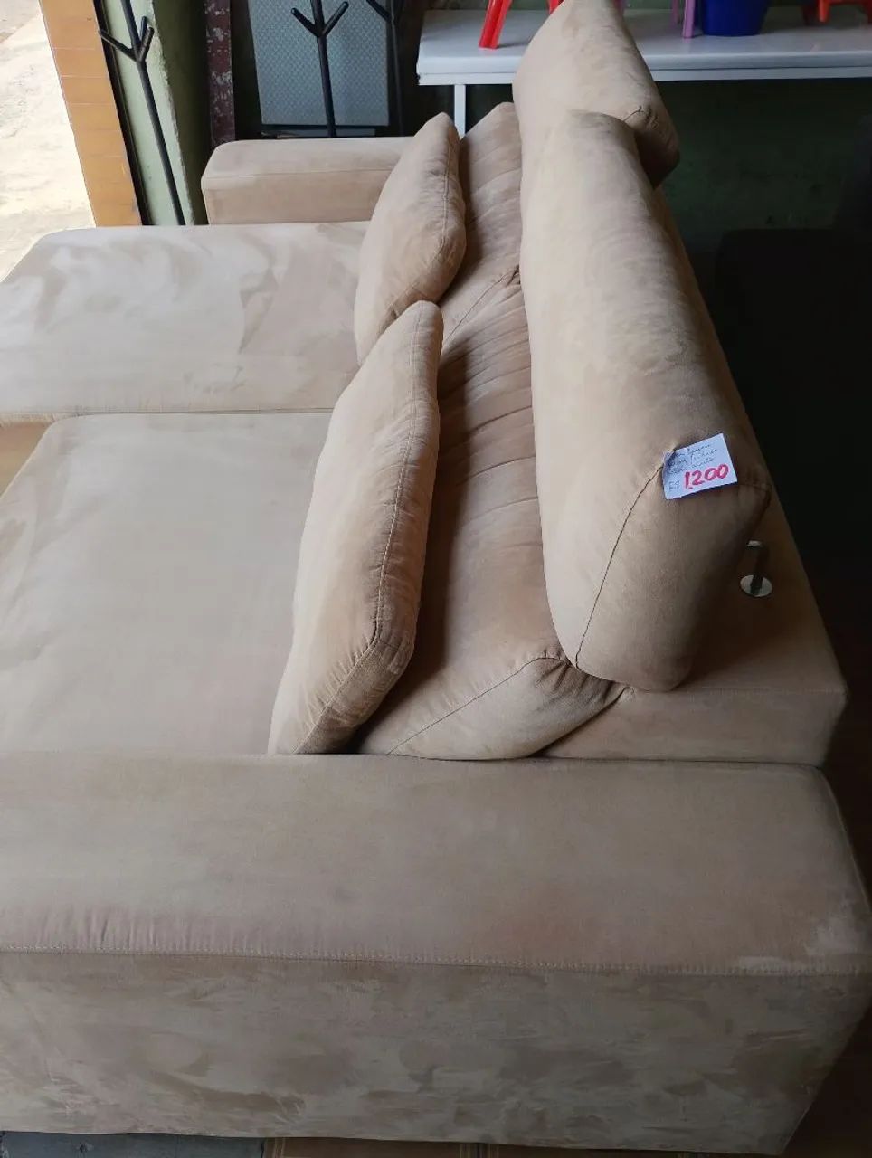 Sofá retrátil e reclinável confortável gigante  - Foto 4