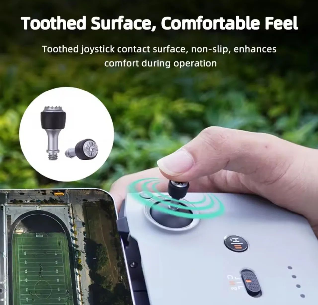Joystick Controle BRDRC para DJI Flip, Mini 4k / Pro Mini 2/3 Pro Air 2S - Foto 4