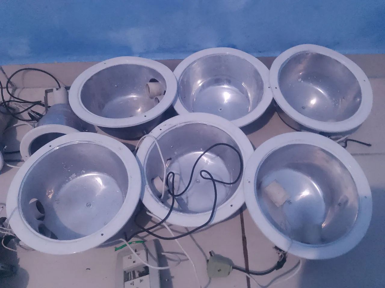 luminárias Rebaixamento Gesso lote com 10 - Foto 5