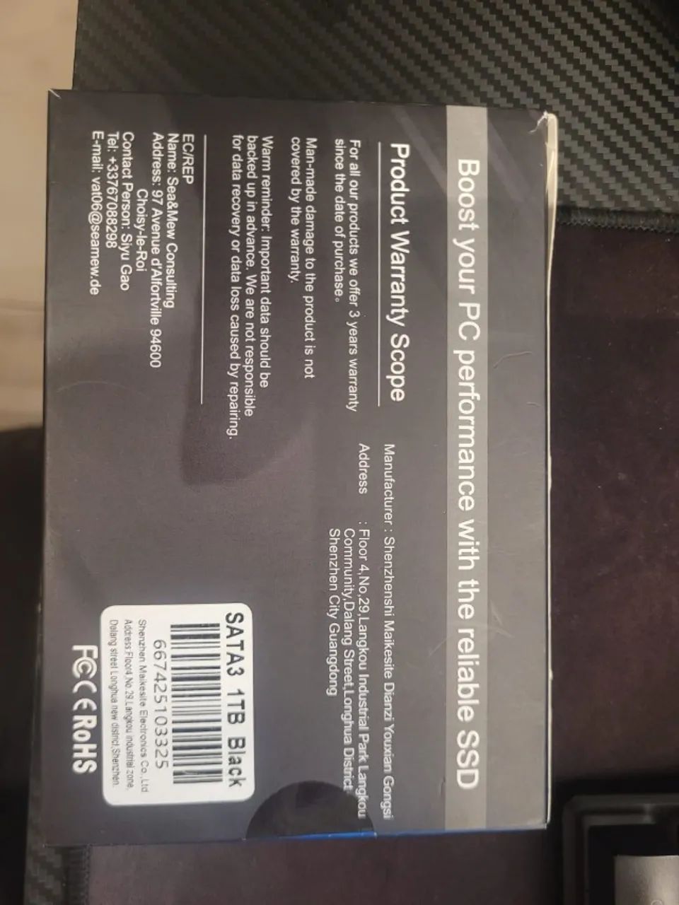 SSD SATA3 1TB WHITE404871399395840001
