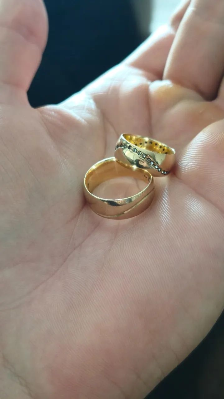 Alianças de ouro 18k  - Foto 3