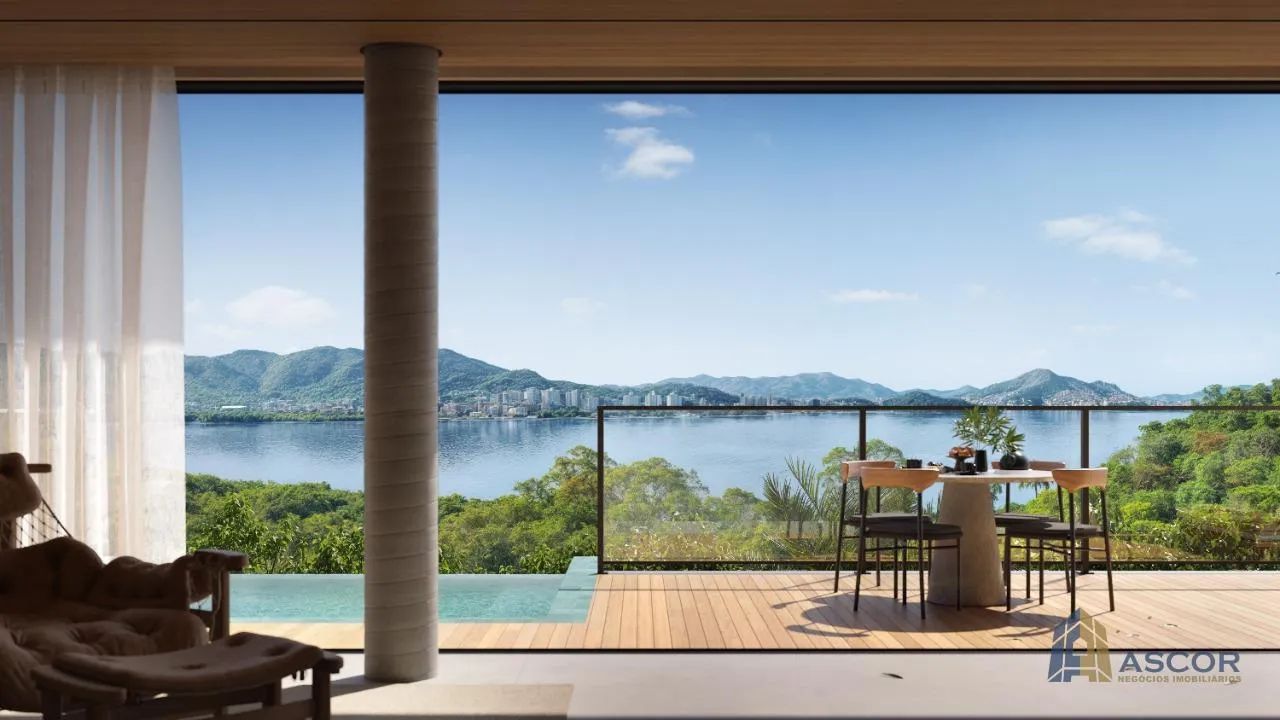 Mansão Suspensa com Vista Mar 4 Suítes e Piscina Privativa em Cacupé