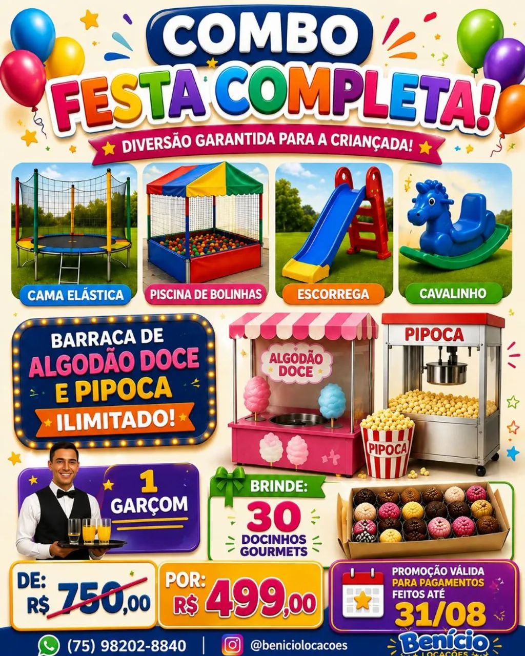 Aluguel de pula pula 