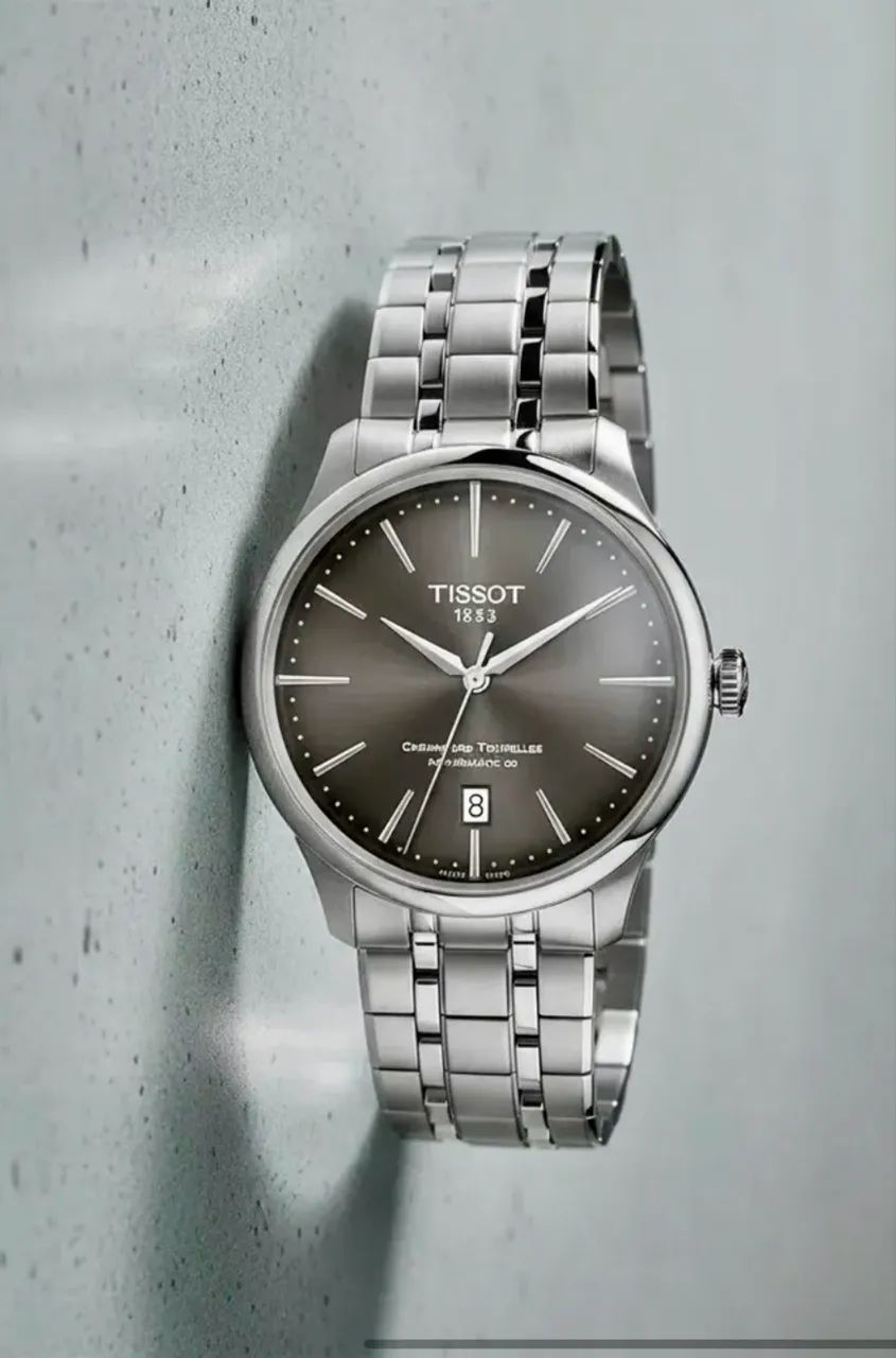 Relógio Tissot Chemin Des Tourelles Automático Novo - Foto 3