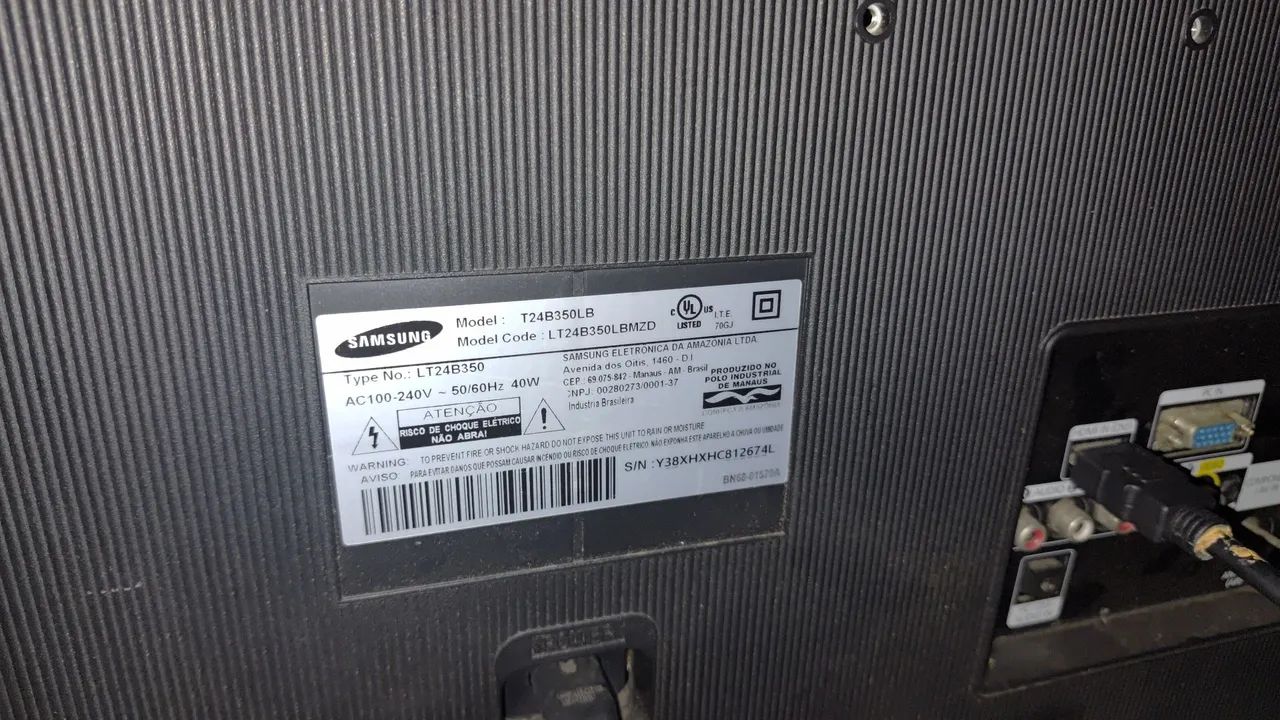 Monitor SAMSUNG FullHD 24 polegadas - Foto 2