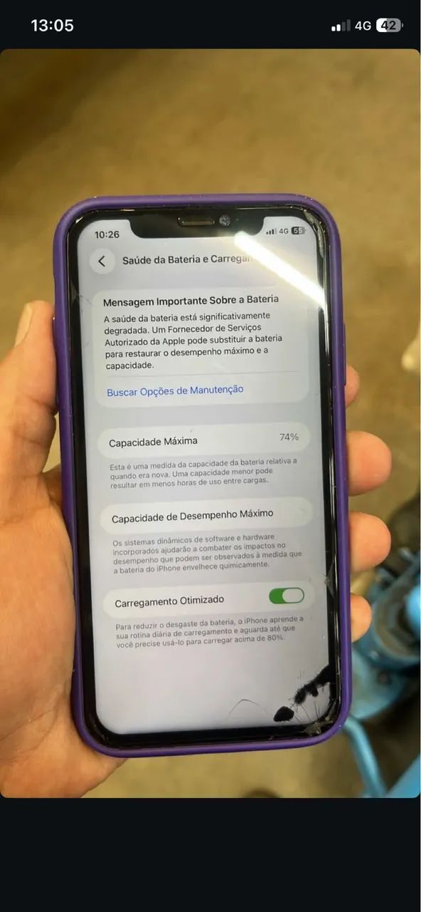 iPhone 11 tela quebrada  - Foto 3