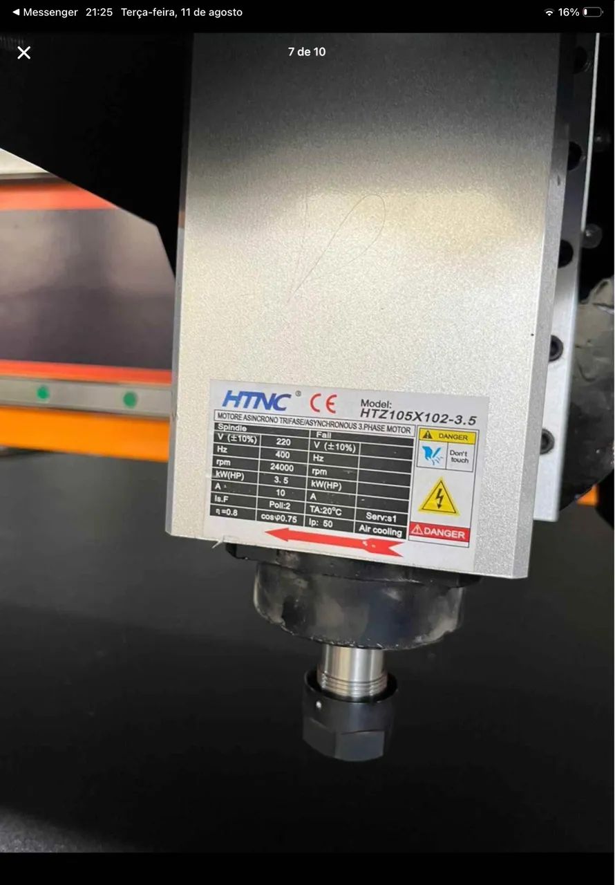 Router cnc 3x2 Em perfeito estado  Sujeito a todos os testes - Foto 5