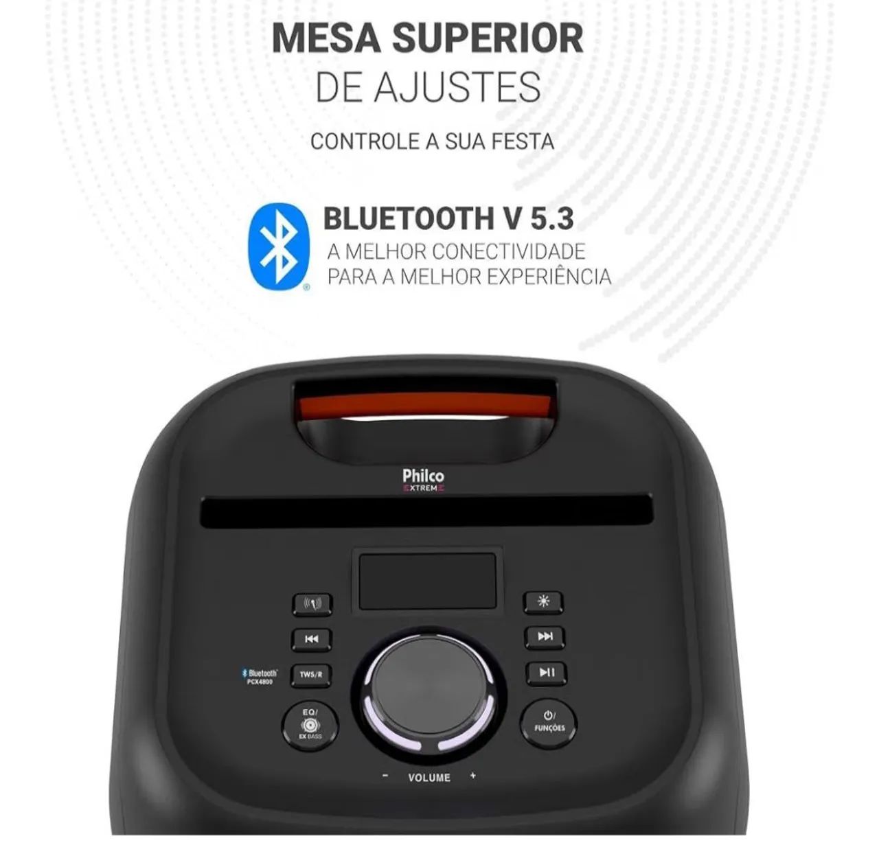 Caixa de som Philco 