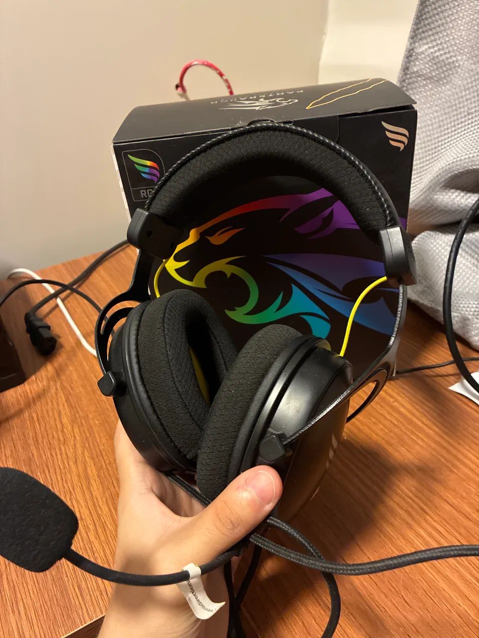 Headset fallen pantera RGB  - Foto 2