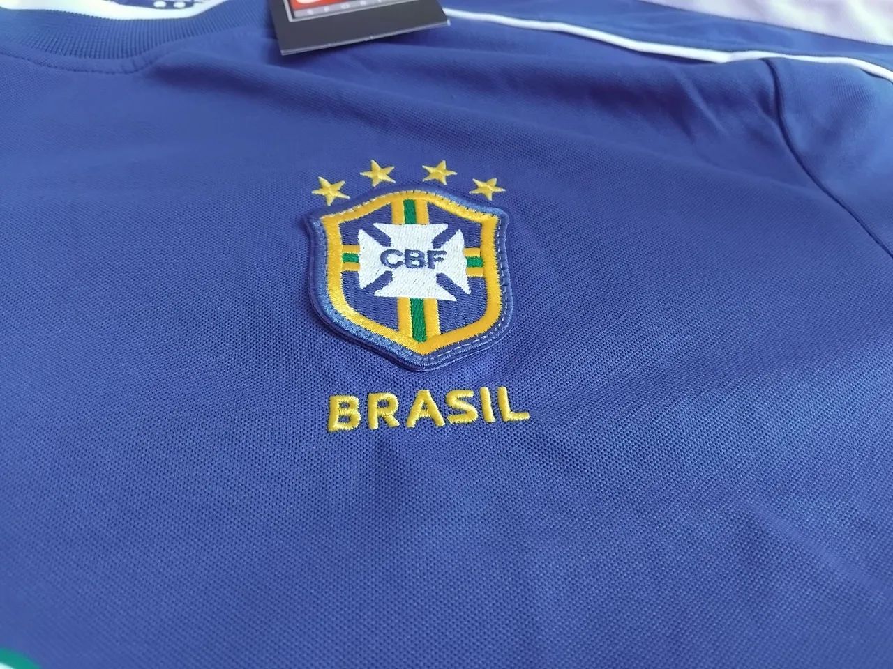 Camisa Brasil 98 seleção brasileira 1998 - Foto 3