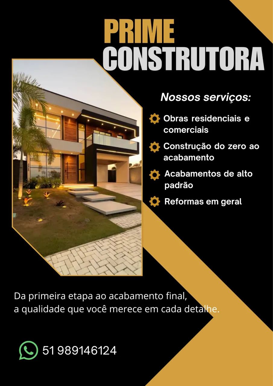 Obras e Reformas com Equipe Experiente e Comprometida