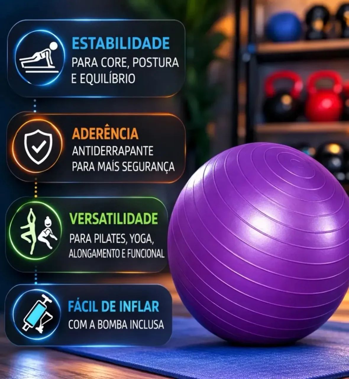 Bola de pilates  - Foto 2