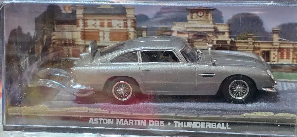 Carro Miniatura 007 Aston Martin DB5 Thunderball Lacrado - Foto 2