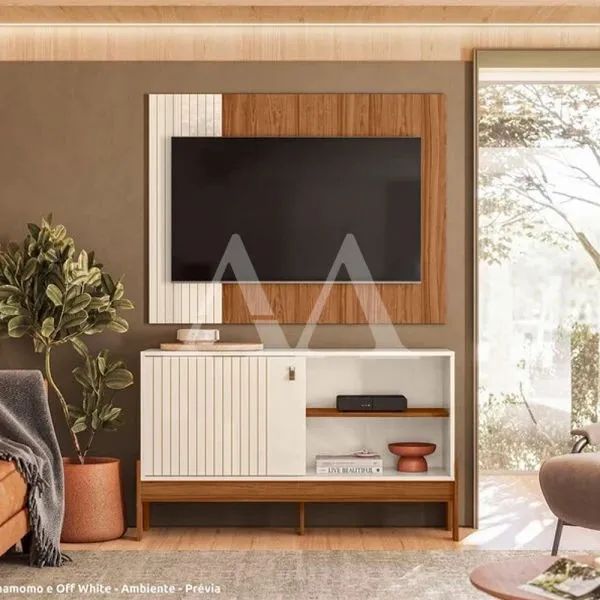 RACK C/ PAINEL MOBLER 120CM  - Foto 2