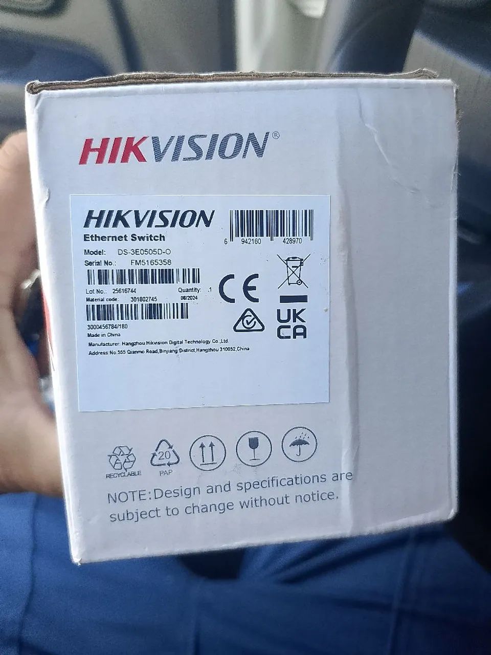 Swith gigabit 5 portas Hikvision  - Foto 3