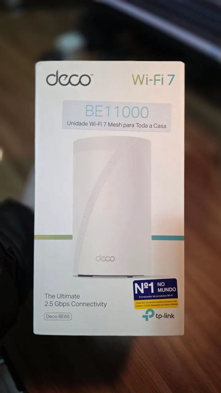 Roteador Mesh TP-Link Deco BE65 Wi-Fi 7 com NF